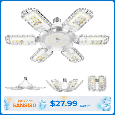 60W Panel Garage Light (US ONLY)