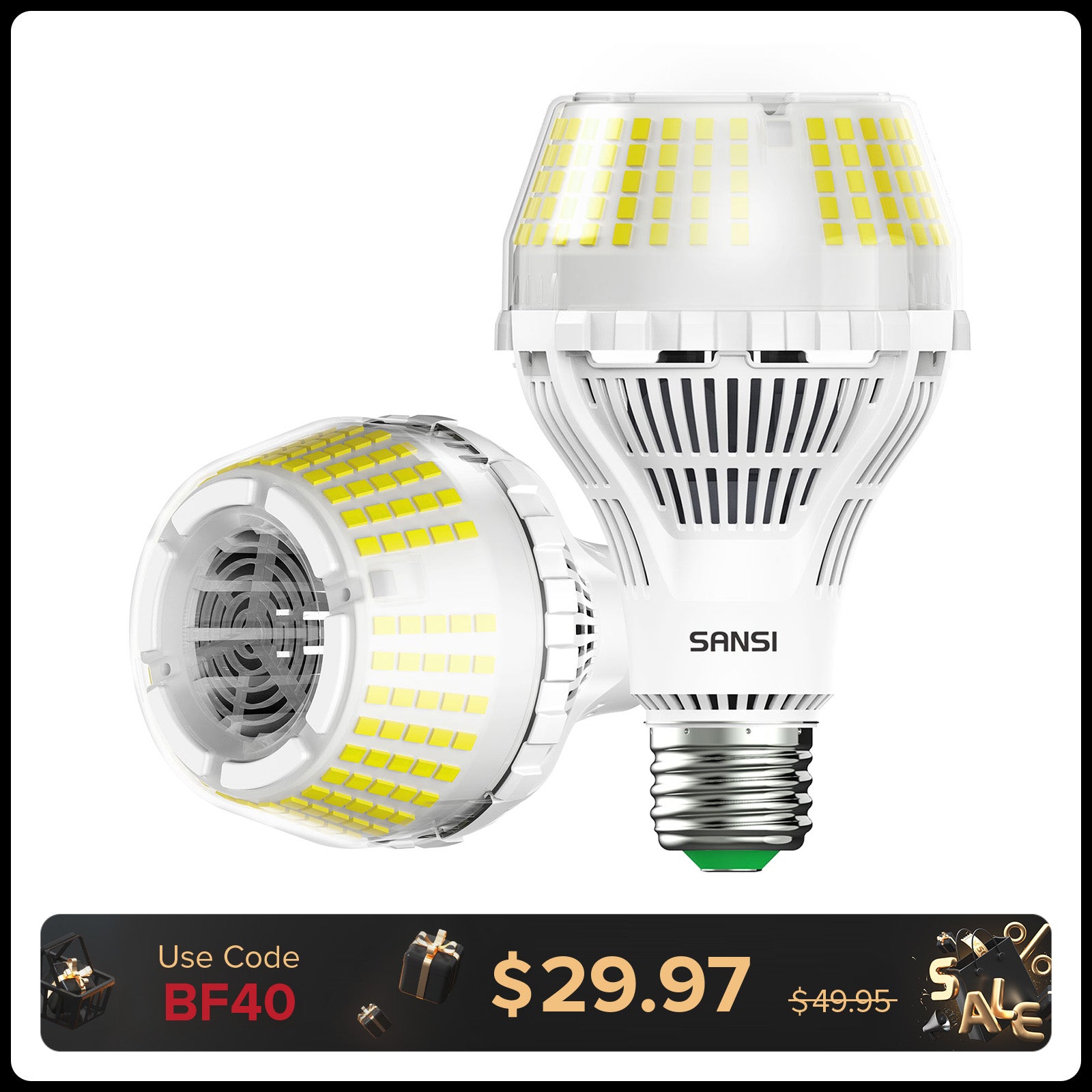 Verbesserte (nicht) dimmbare A21 27W LED 3000K/5000K Glühbirne (NUR USA)