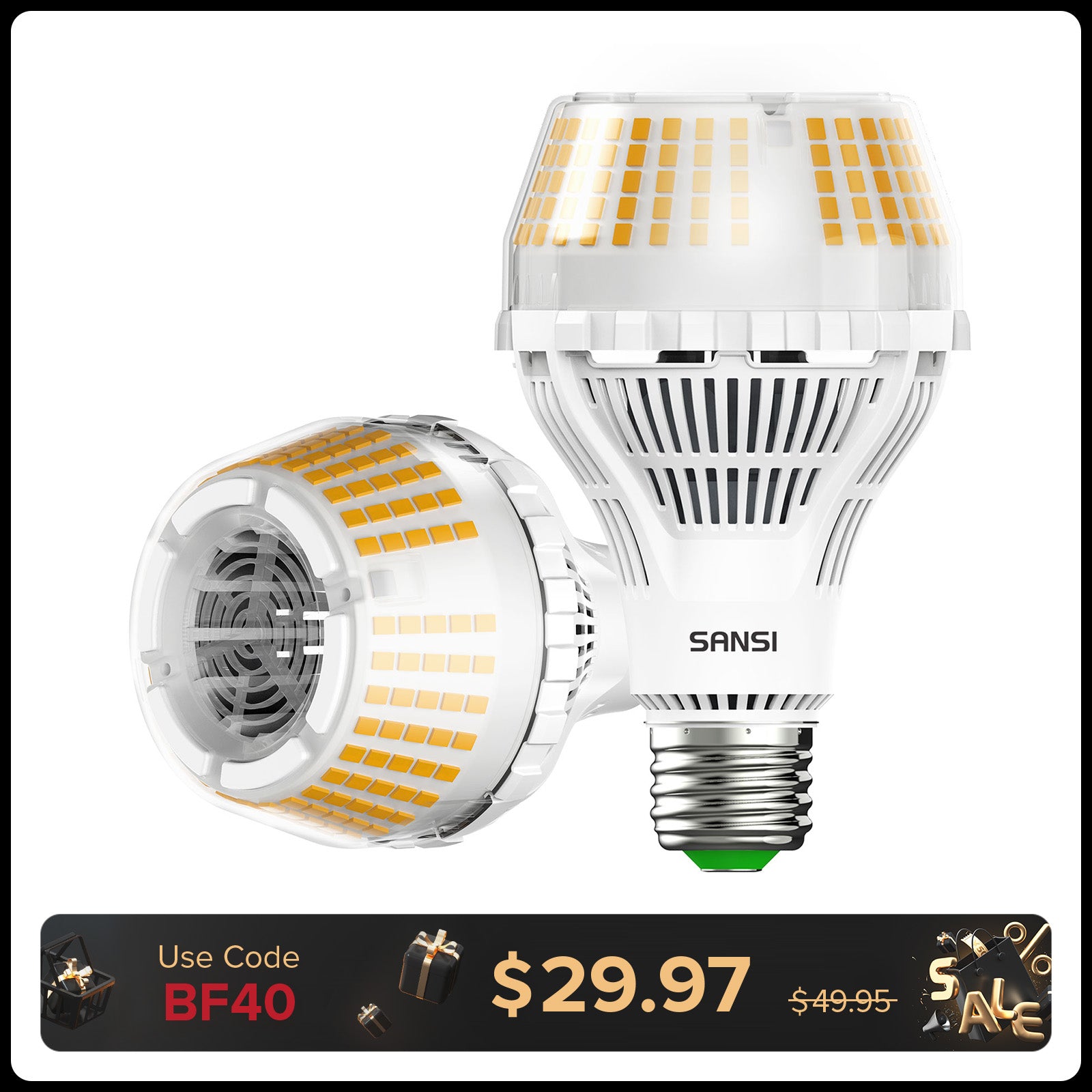 Verbesserte (nicht) dimmbare A21 27W LED 3000K/5000K Glühbirne (NUR USA)