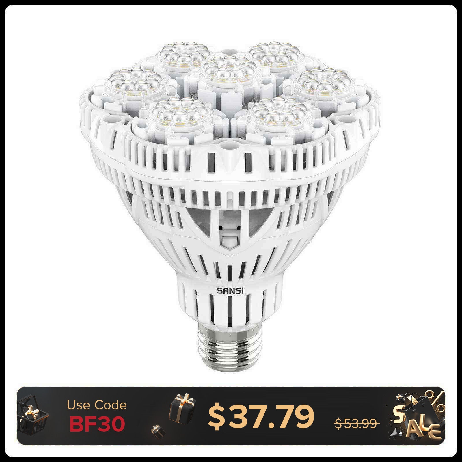 BR30 36W LED-Pflanzenlampe