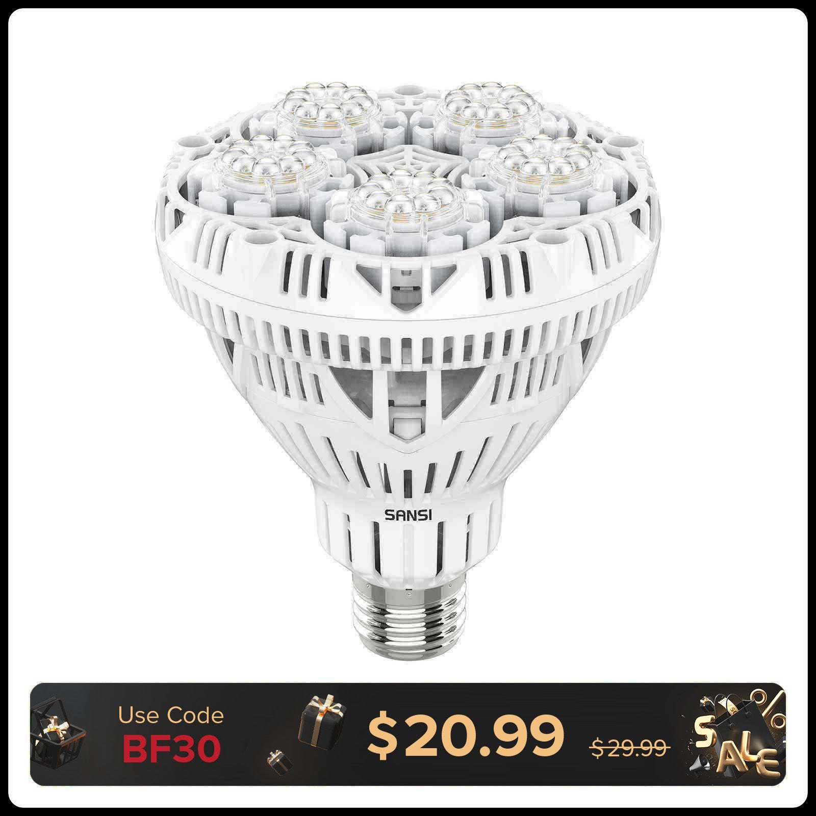BR30 24W LED-Pflanzenlampe
