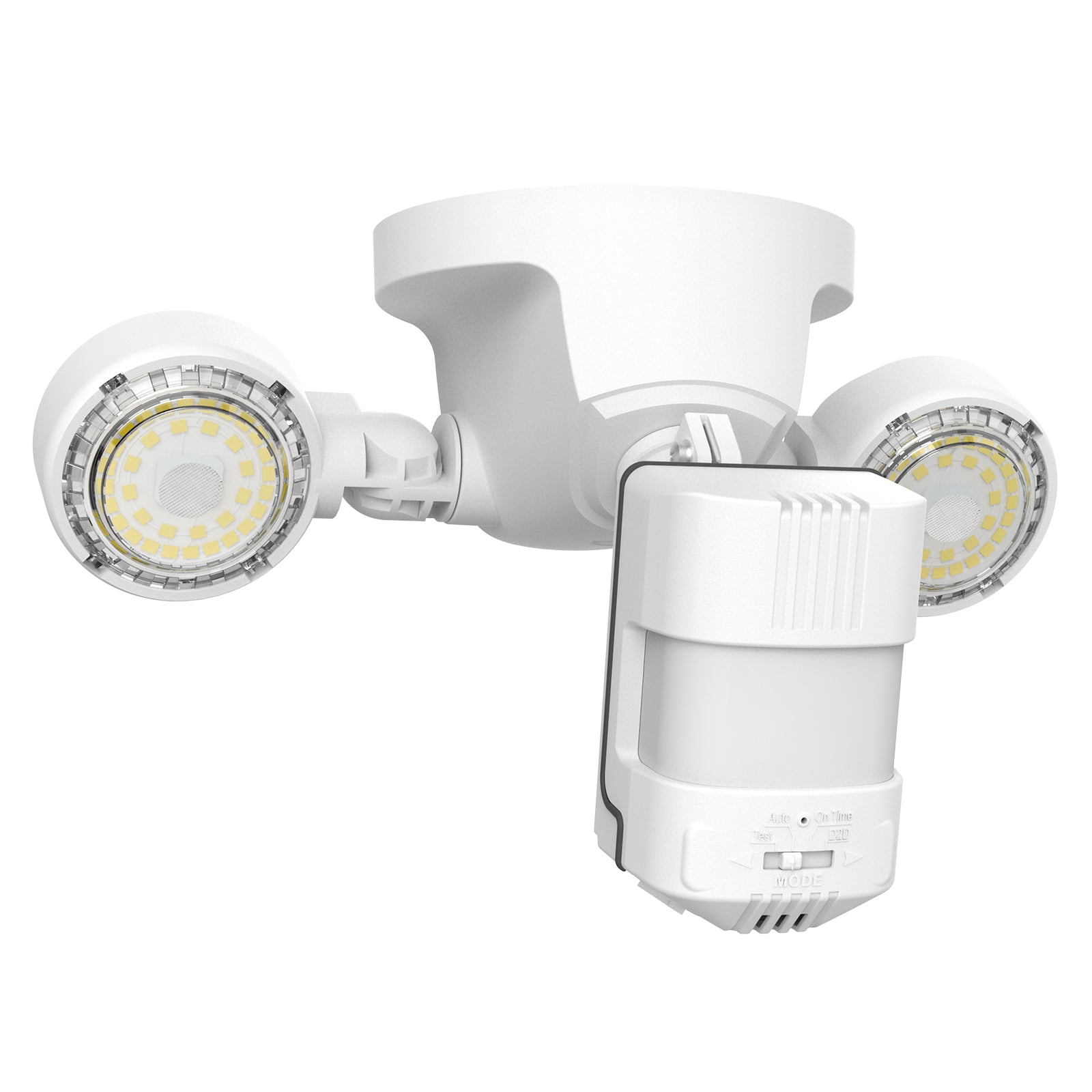 25W LED Security Light (Dusk to Dawn & Motion Sensor)-white
