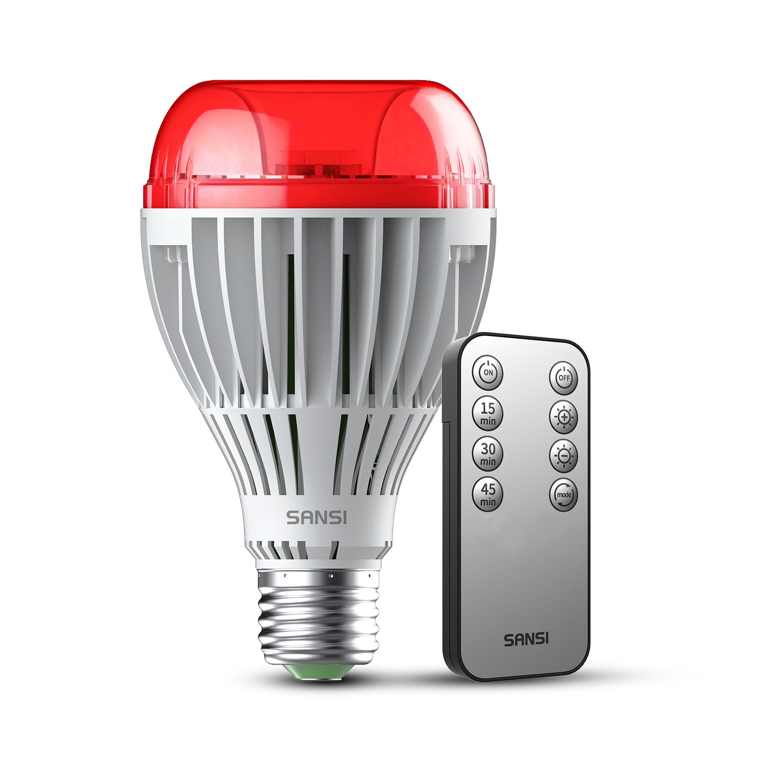 SANSI A21 25W 670nm Red Light Bulb for Sleep Therapy (US/CA ONLY)