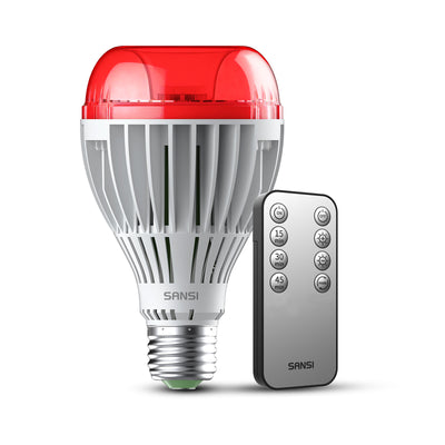 SANSI A21 25W 670nm Red Light Bulb for Sleep Therapy (US/CA ONLY)
