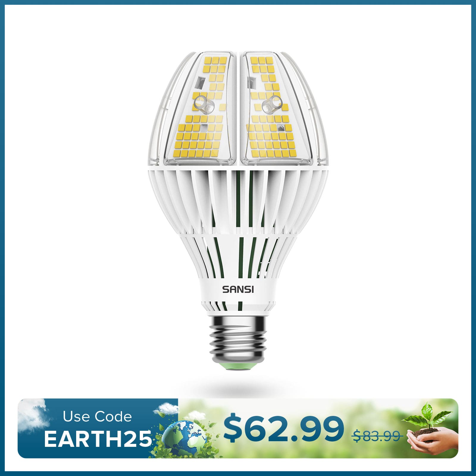 A21 60W LED 5000K Light Bulb (US ONLY)
