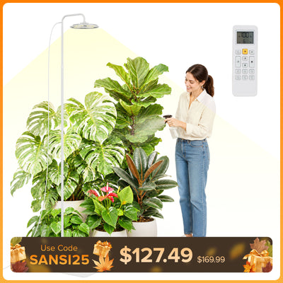 SANSI 100W Lampe de culture sur pied haute avec télécommande (US/CA UNIQUEMENT)