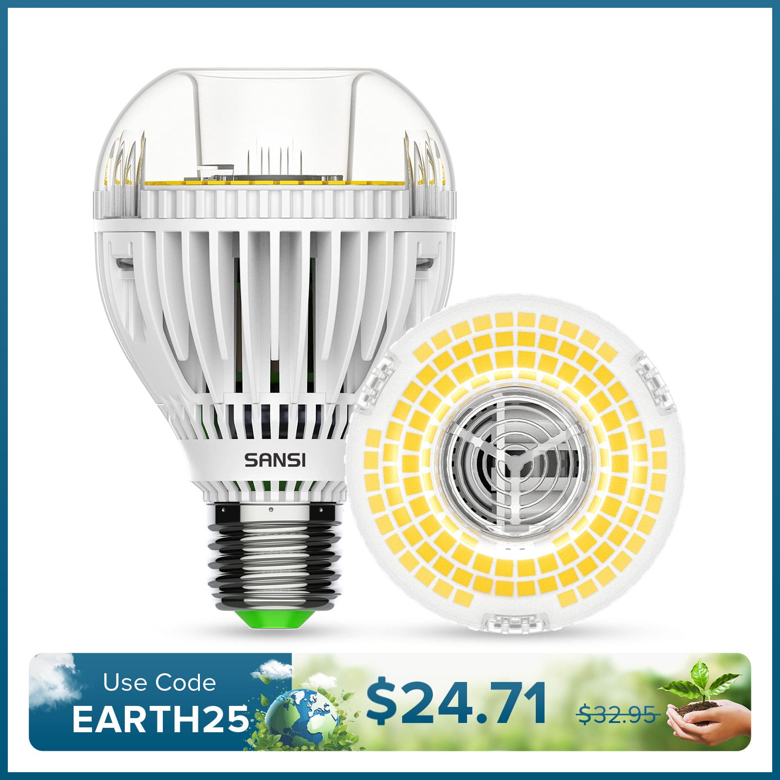 A19 30W LED 3000K/5000K Light Bulb (US ONLY)