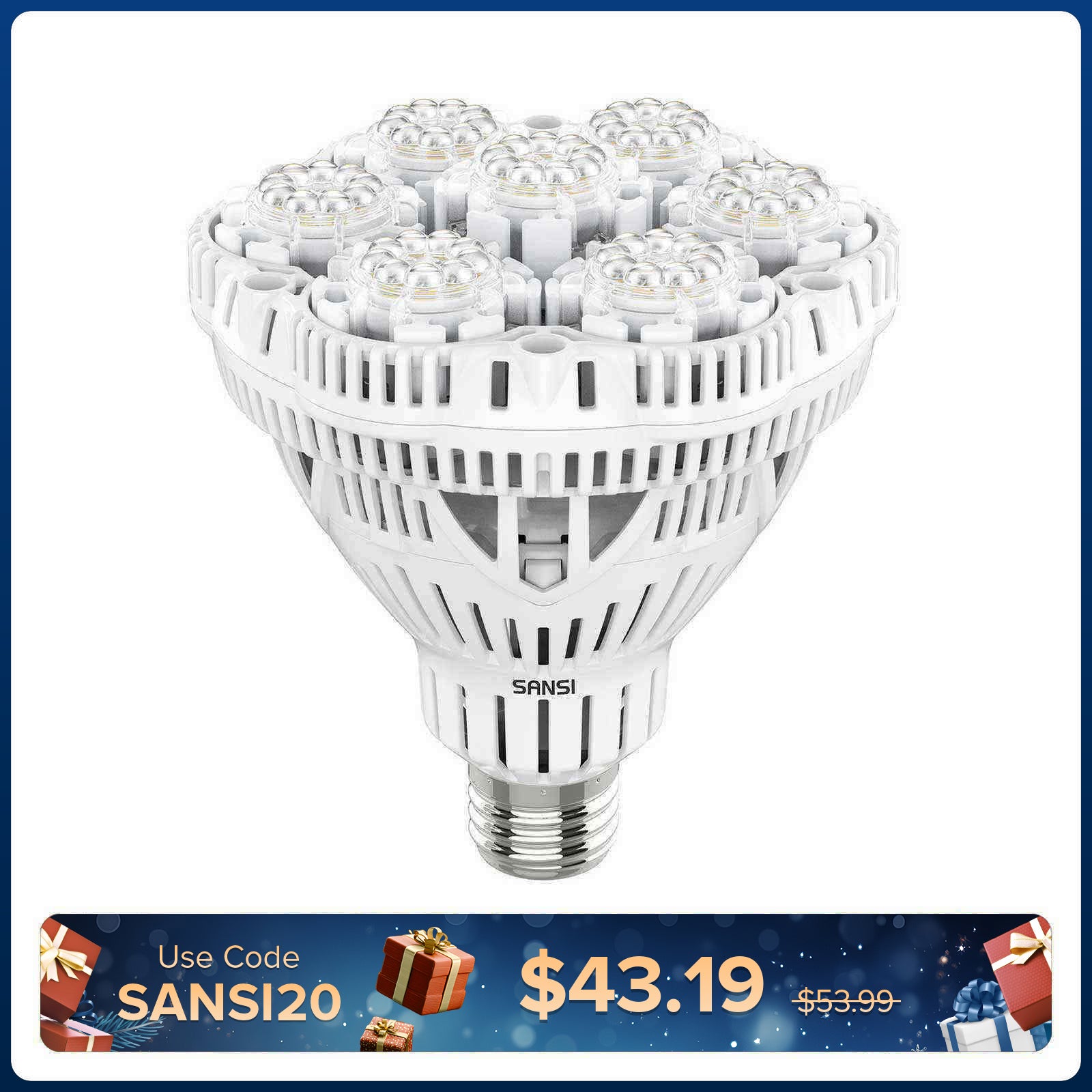 BR30 36W LED-Pflanzenlampe