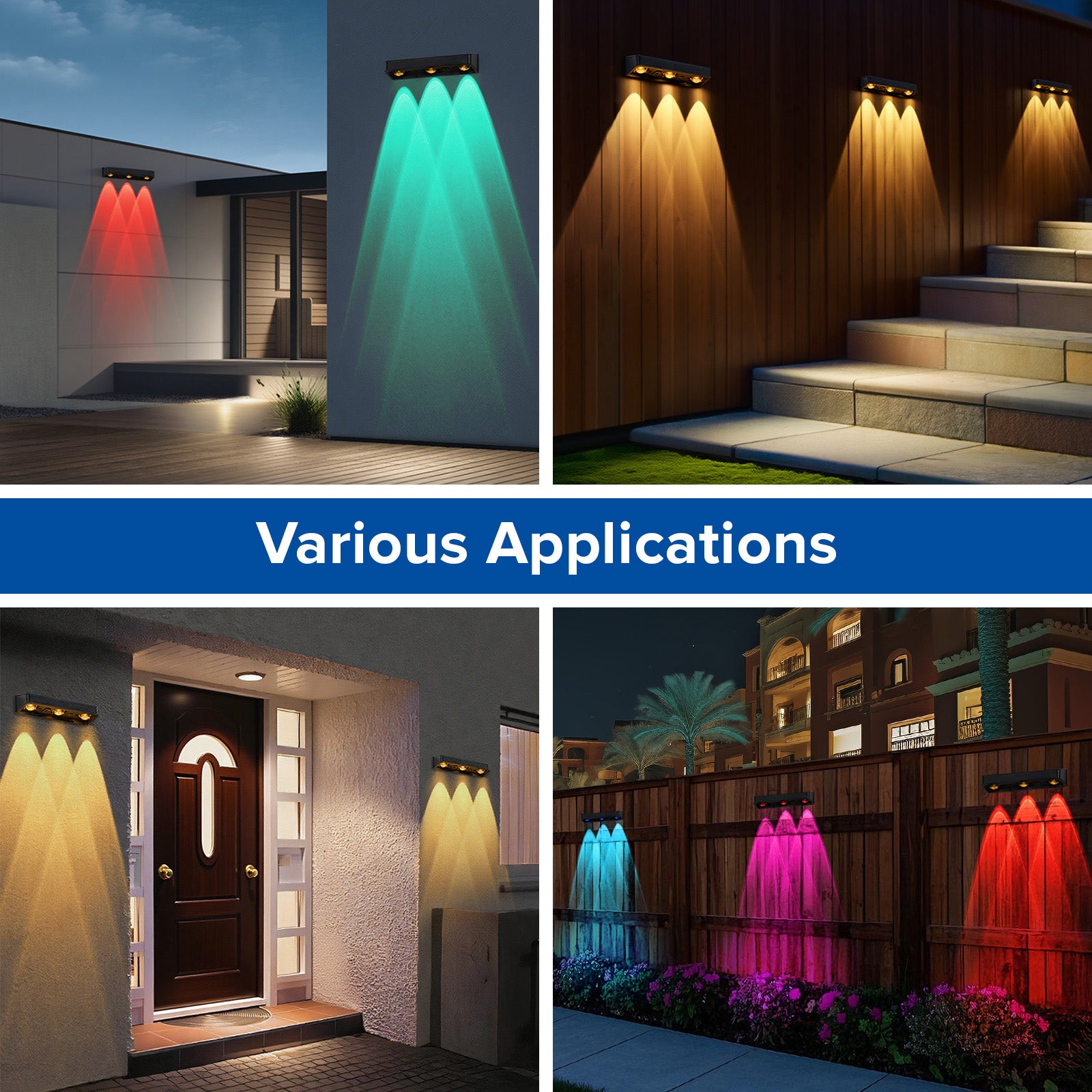 SANSI Solar Deck Lights for Outdoor(US ONLY)