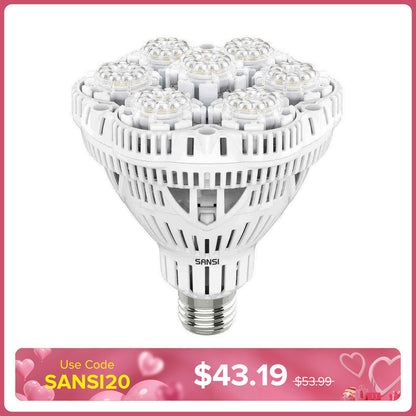 BR30 36W LED Grow Light Bulb