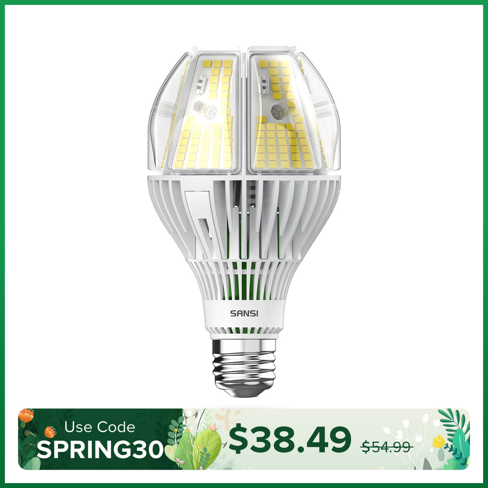 A21 65W LED 5000K Light Bulb (US ONLY)