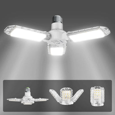 30W 3 Adjustable Panels Garage Light