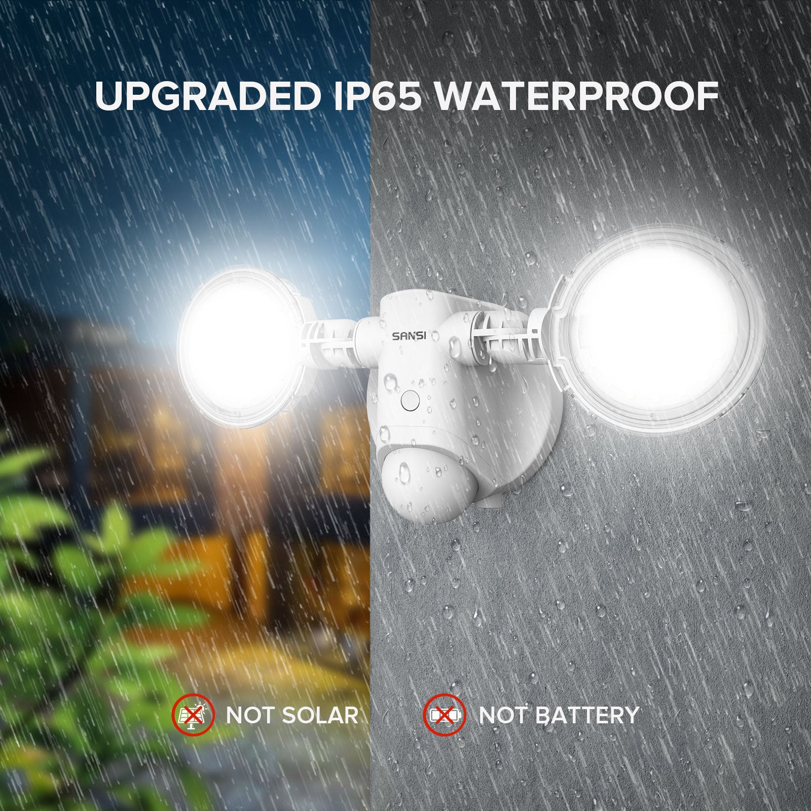 Upgraded 30W LED Security Light (Motion Sensor) with IP65 waterproof