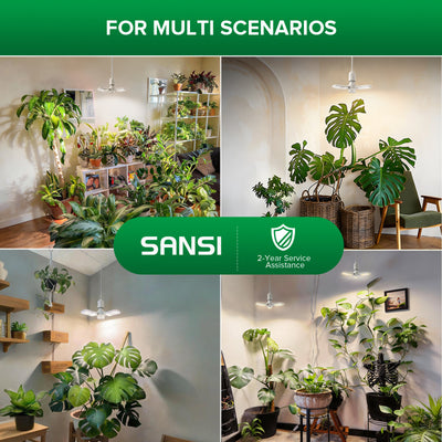 SANSI 30W Panel LED Grow Light (US ONLY)