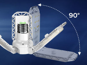 30W panel led garage light, 0 to 90 Degrees Adjustable