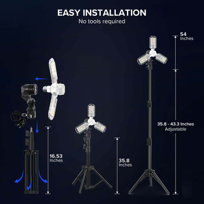 30W work light is easy installation