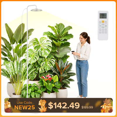 SANSI 125W Tall Standing Grow Light With Remote Control (US/CA ONLY)