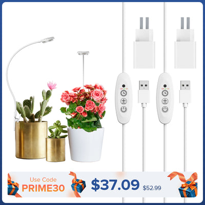 Lampada LED per coltivazione SANSI da 4,5 W con clip per vaso (SOLO UE/Regno Unito)