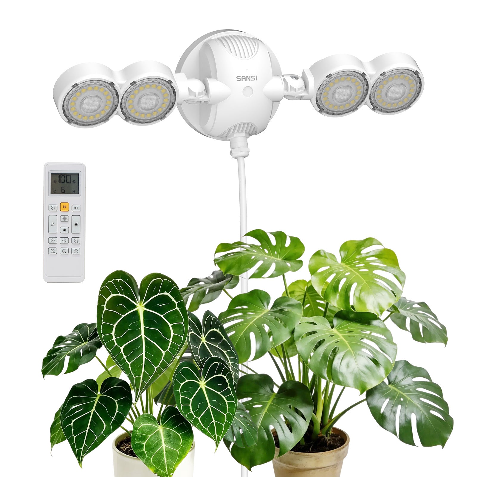 SANSI 30W LED Wall Mounted Grow Light with Remote Control (US ONLY)