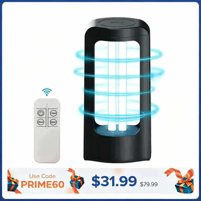 Disinfettante con luce UV da 27 W con telecomando