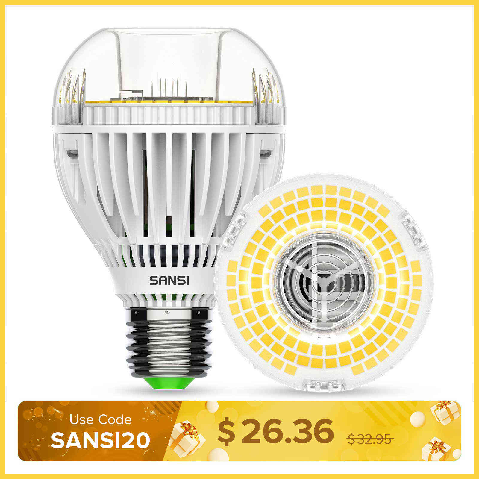 A19 30W LED 3000K/5000K Light Bulb (US ONLY)