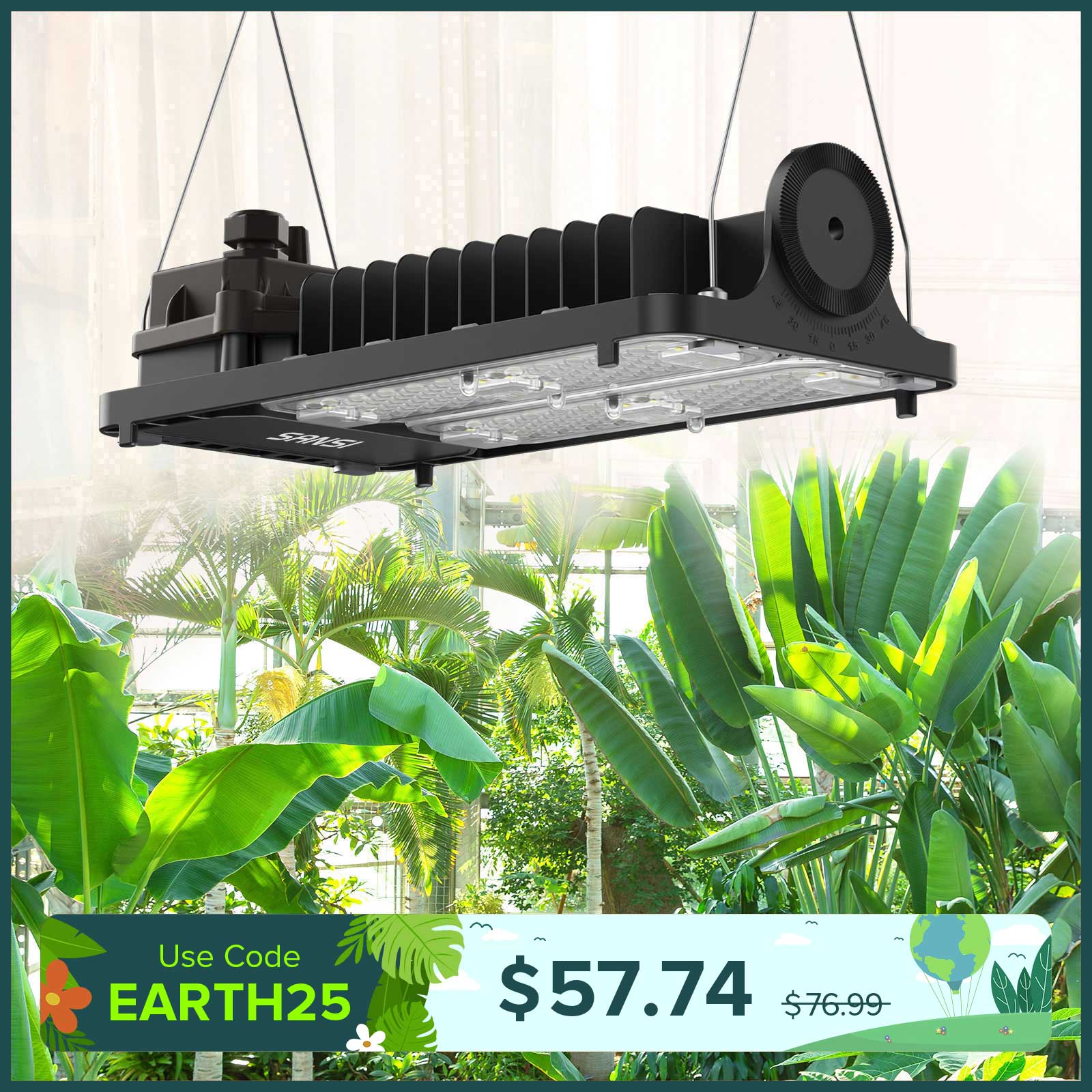 Dimmable 100W LED Grow Light
