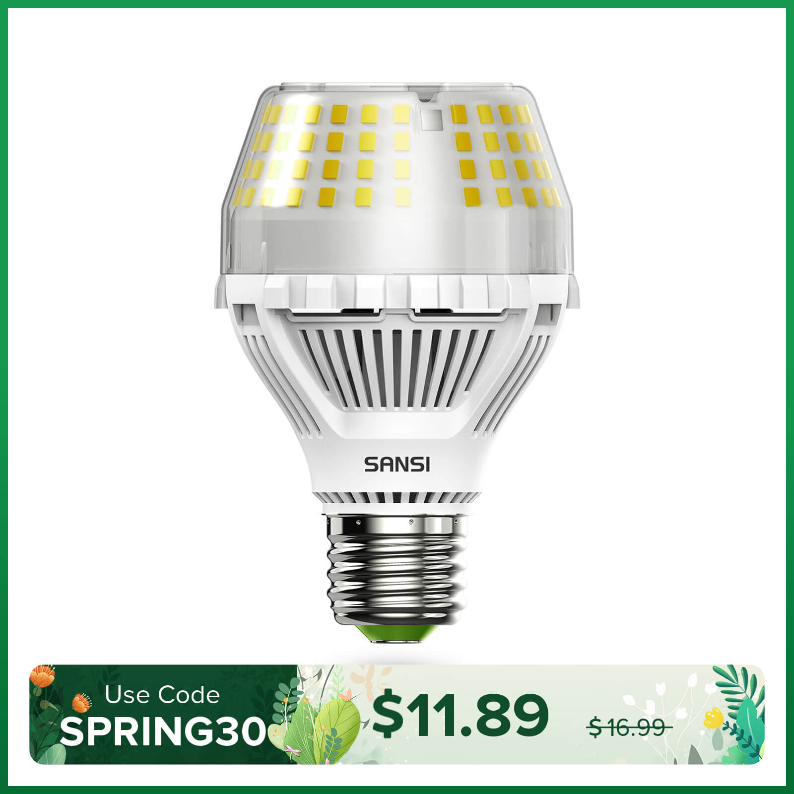 A19 20W Led Light Bulb 5000K (US ONLY)