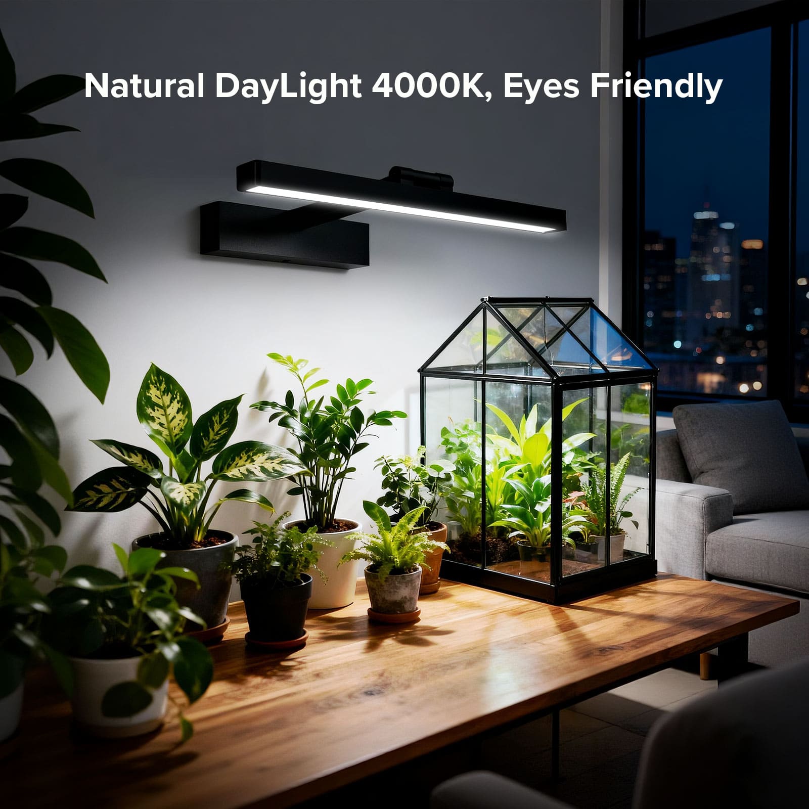 SANSI 35W Wall Mounted LED Grow Light – SANSI Lighting