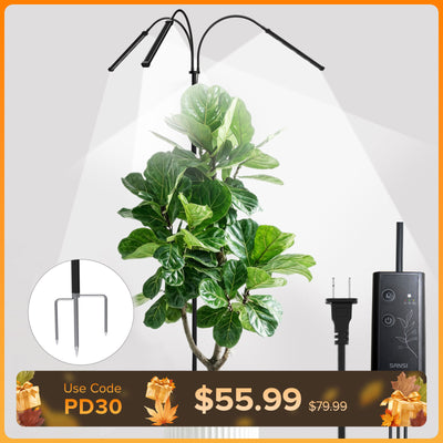 SANSI 45W Standing LED Grow Light with Ground Stake (US/CA ONLY)
