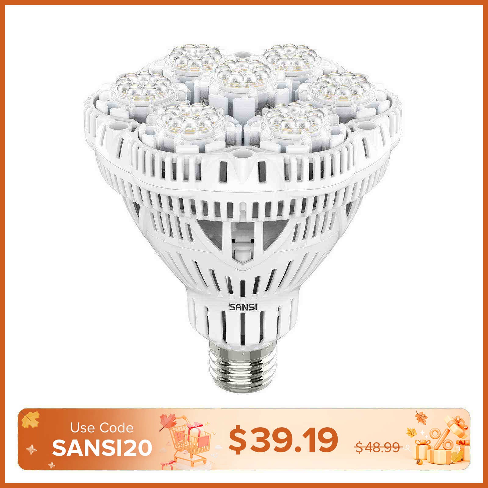 BR30 36W LED-Pflanzenlampe