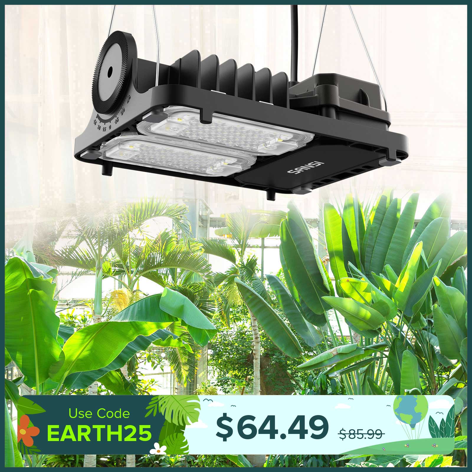 Dimmbares 70-W-LED-Wachstumslicht (NUR EU)
