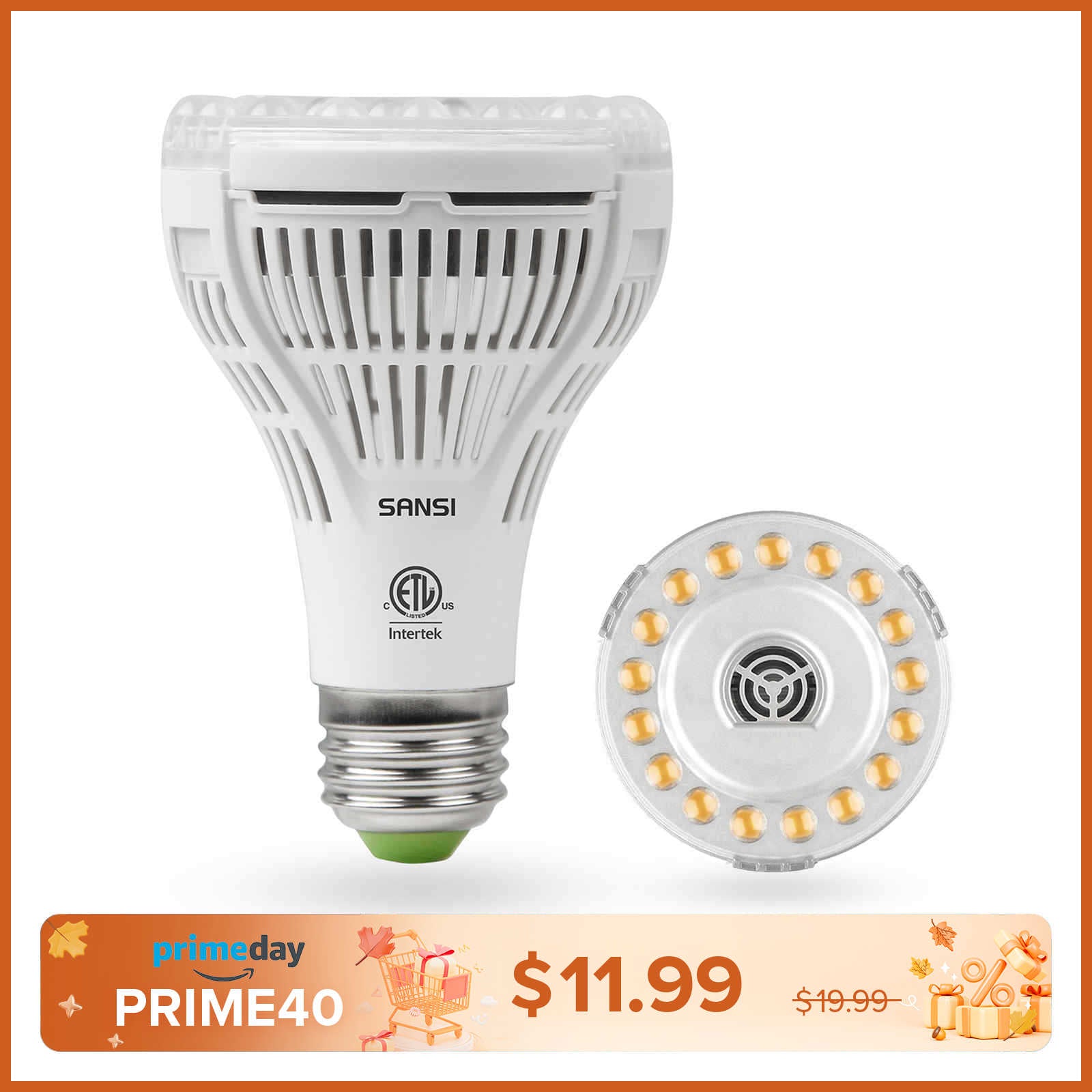 PAR25 15W LED Grow Light Bulb