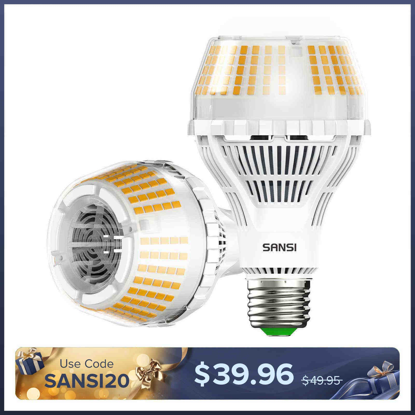 Upgraded (Non-)Dimmable A21 27W LED 3000K/5000K Light Bulb(US/CA ONLY)