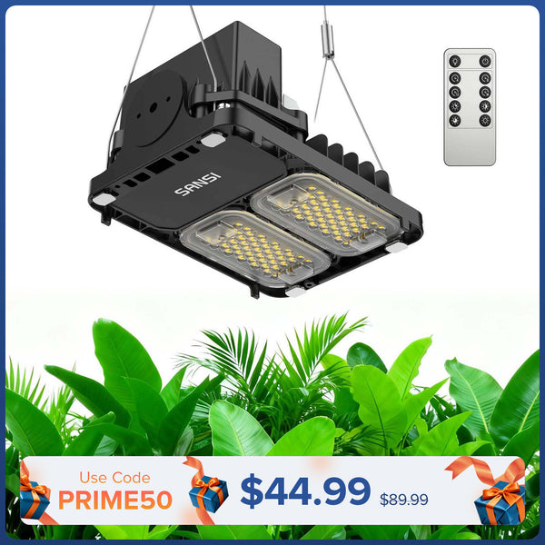 Lampada LED da coltivazione SANSI da 70 W | Telecomando