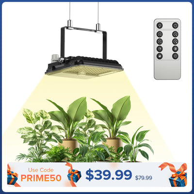 SANSI 45W Panel LED Grow Light | Remote Control (US/EU ONLY)