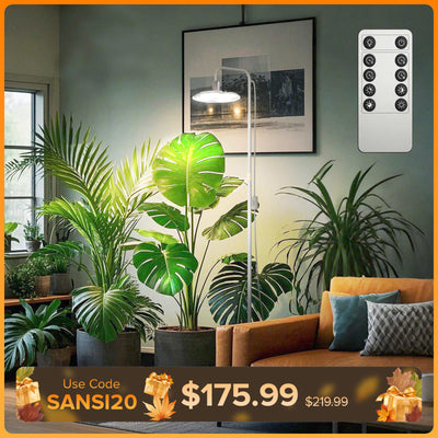 SANSI 125W Tall Standing Grow Light With Remote Control (EU ONLY)