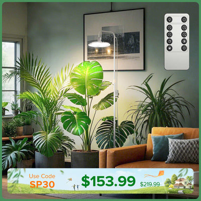 SANSI 125W Tall Standing Grow Light With Remote Control (EU ONLY)