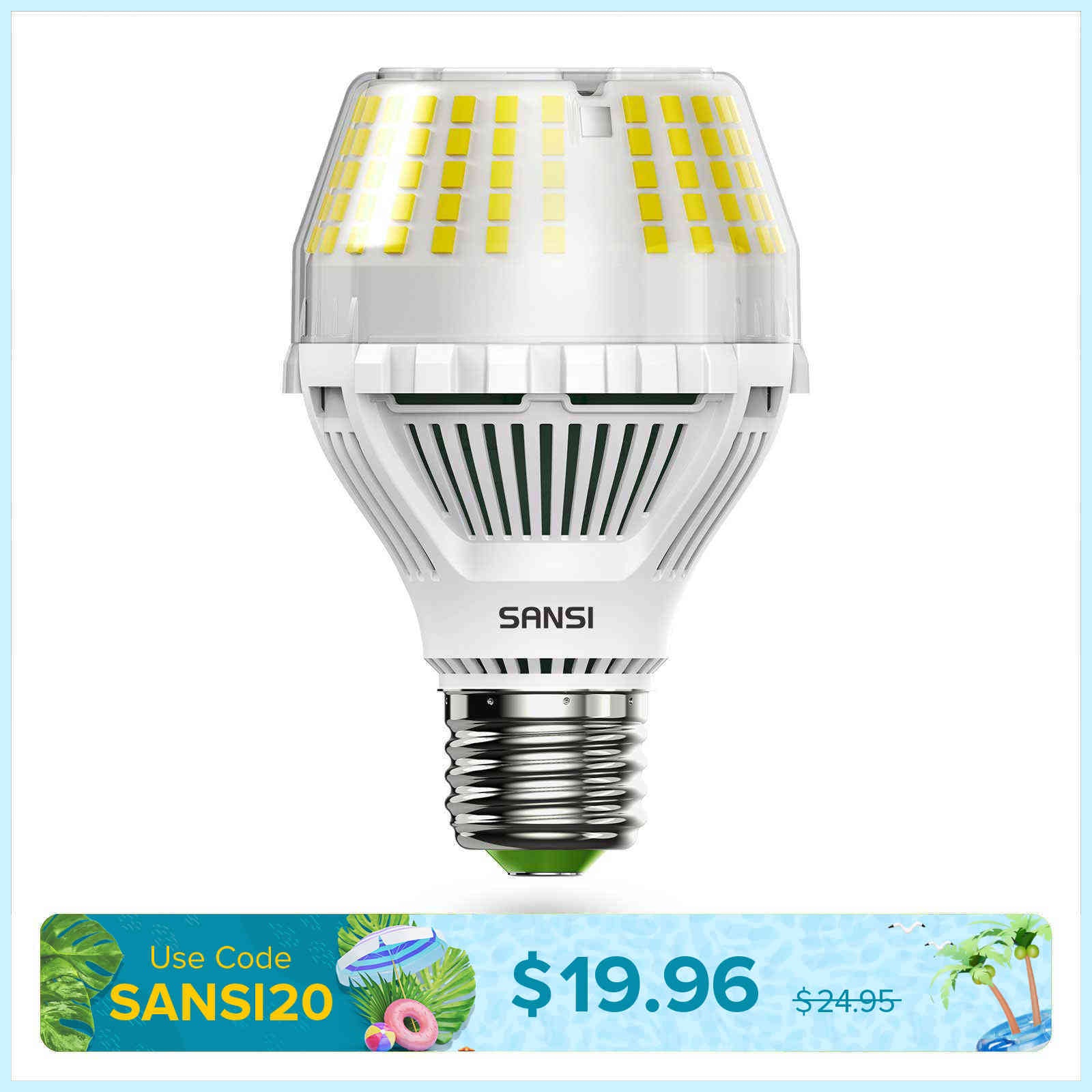 Upgraded Dimmable A19 17W LED 3000K/5000K Light Bulb(US/EU ONLY)