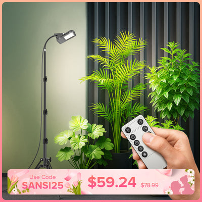 SANSI 45W LED Grow Light With Tripod Stand