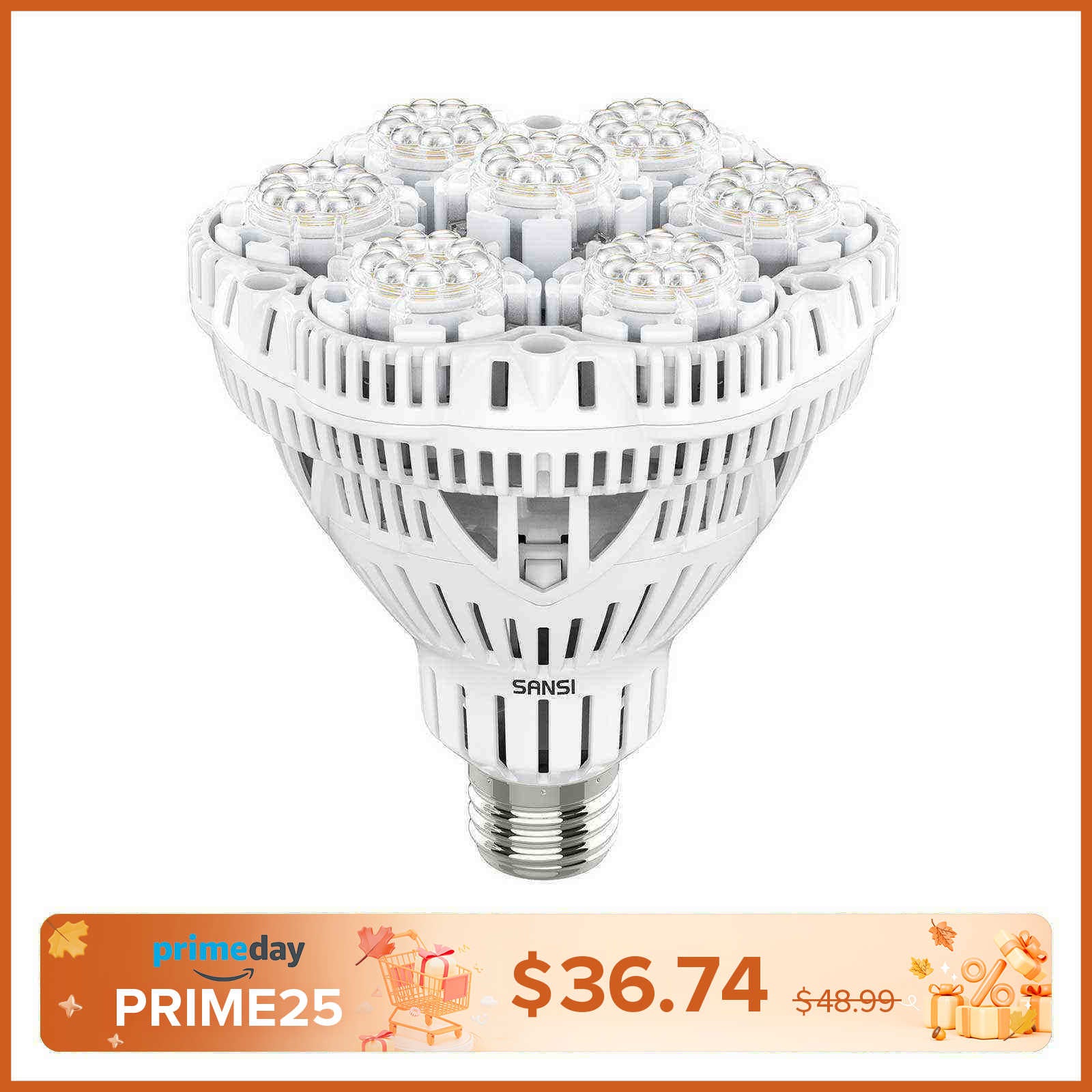 BR30 36W LED Grow Light Bulb