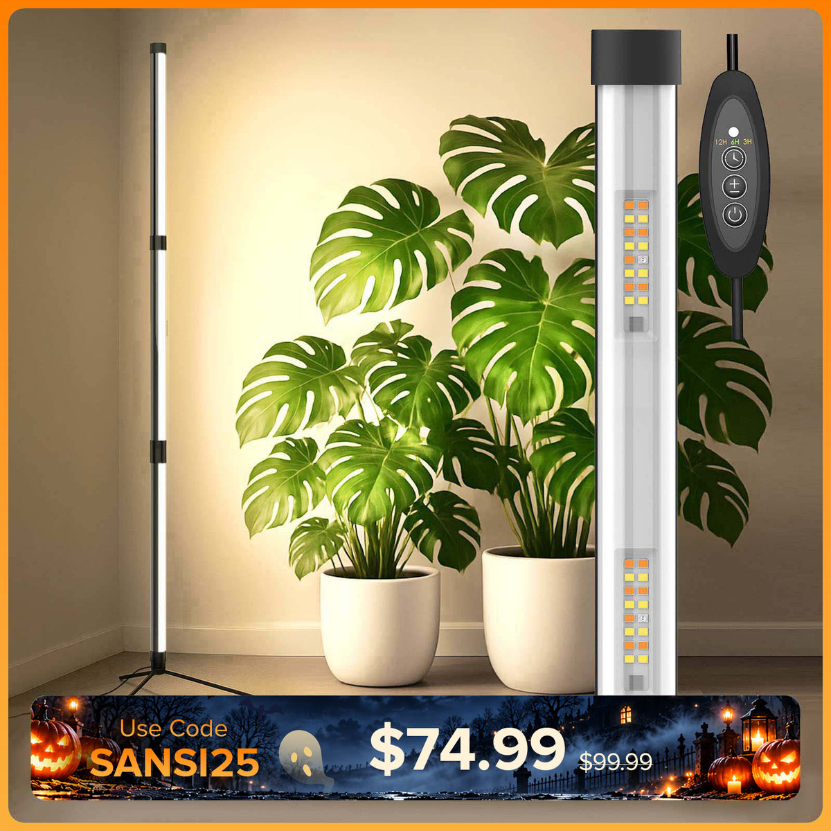 SANSI T10 80W LED Stehlampe für Pflanzen