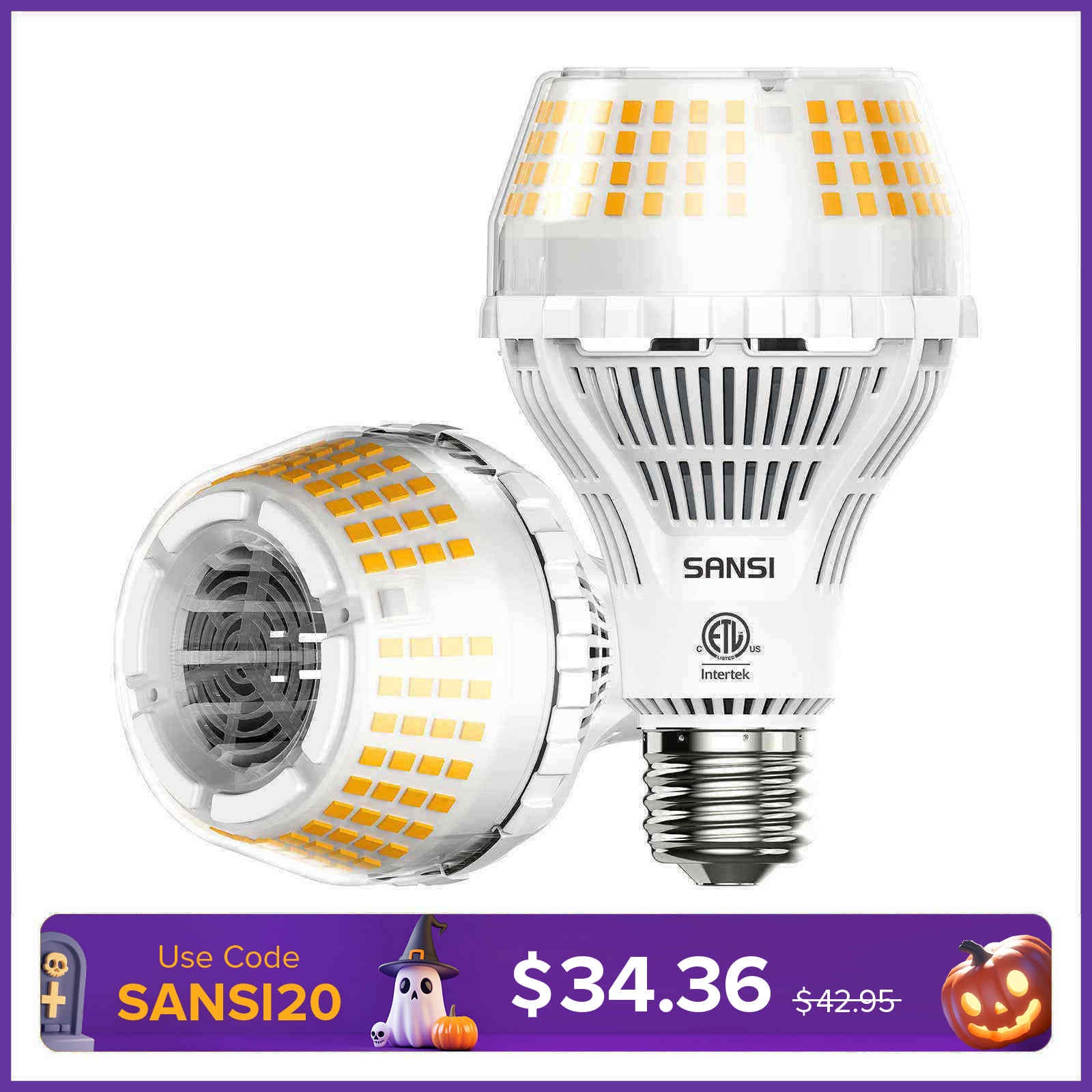 Upgraded A21 22W LED 3000K/5000K Light Bulb(US ONLY)