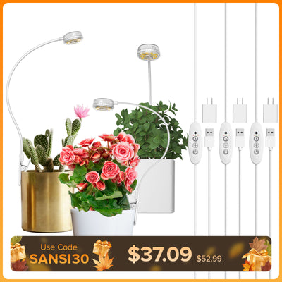 Lampada LED per coltivazione con clip per vaso da 5 W
