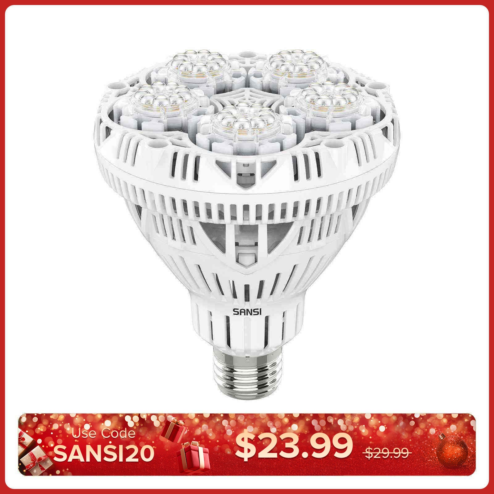 BR30 24W LED-Pflanzenlampe