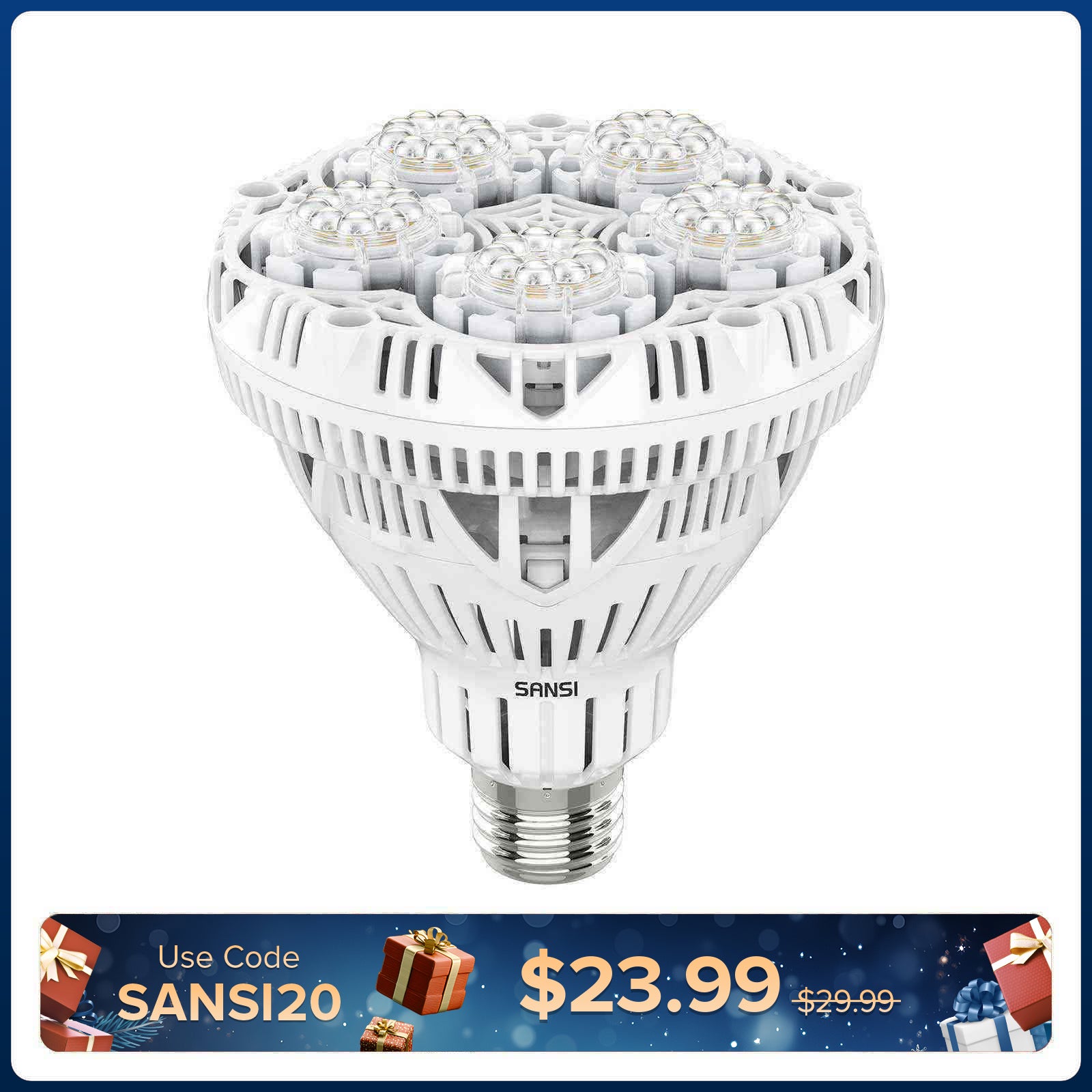 BR30 24W LED-Pflanzenlampe
