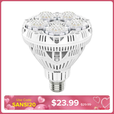 BR30 24W LED Grow Light Bulb