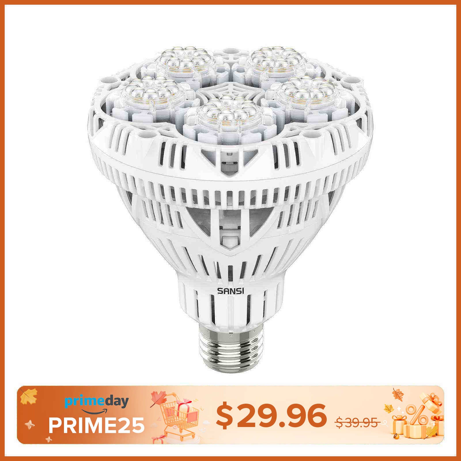 BR30 24W LED Grow Light Bulb