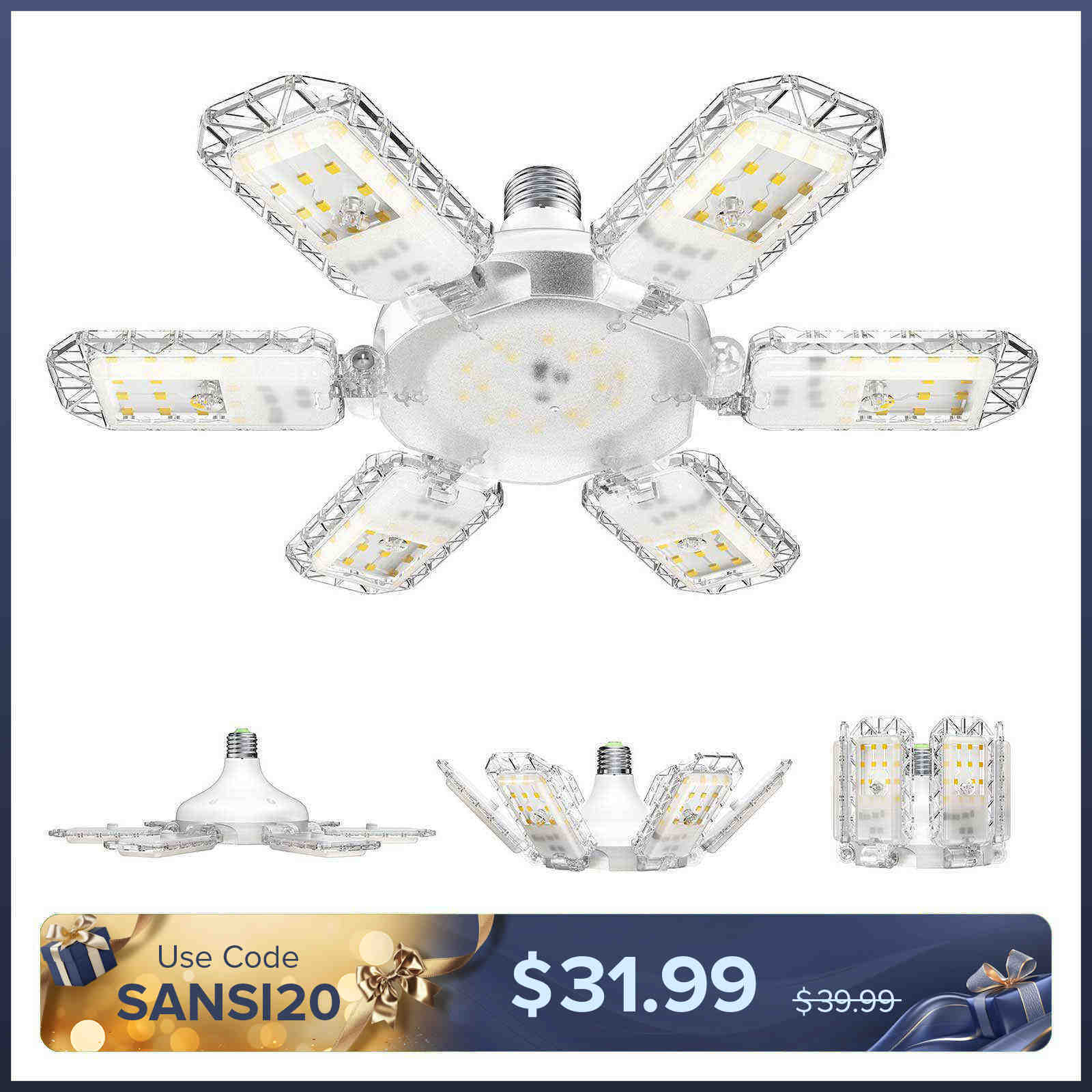 60W Panel Garage Light (US ONLY)