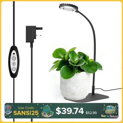 SANSI 12W Tabletop LED Grow Light (EU/UK ONLY)