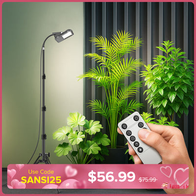 Lampada da coltivazione a LED SANSI da 45 W con treppiede
